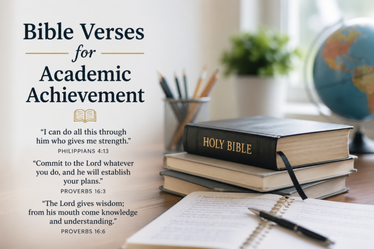 Bible Verses for Academic Achievement