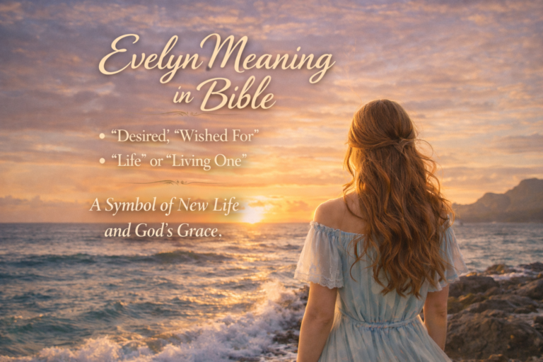 evelyn meaning in bible