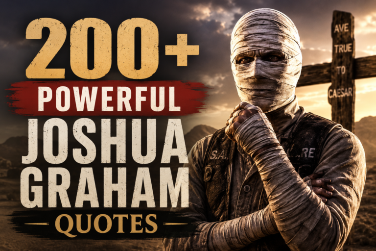 200+ Powerful Joshua Graham Quotes