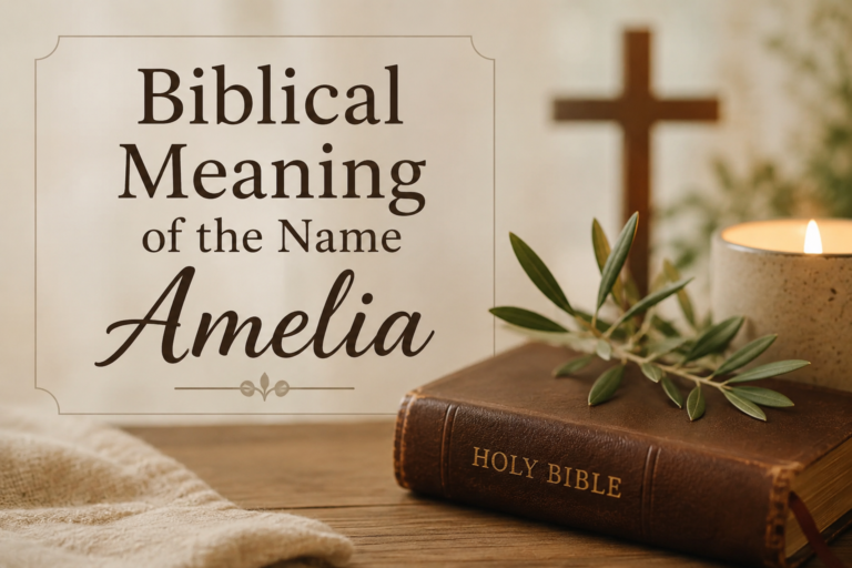 Biblical Meaning of the Name Amelia