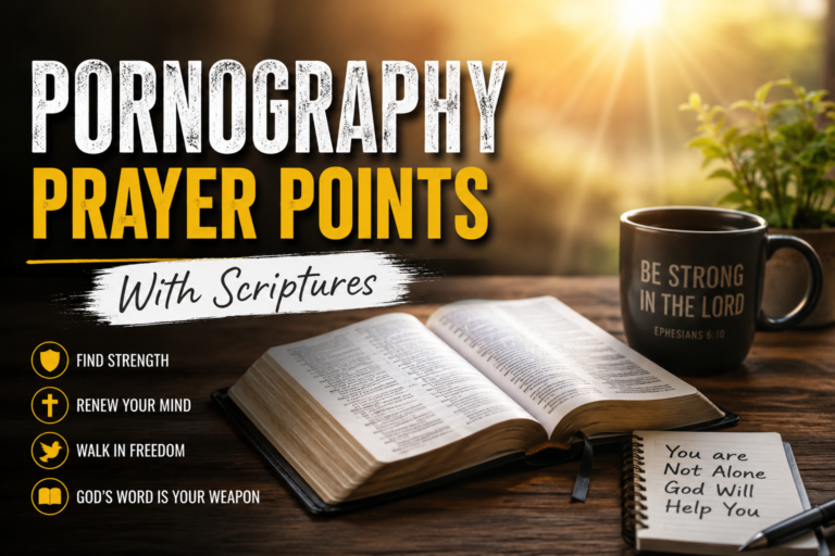 Pornography Prayer Points With Scriptures