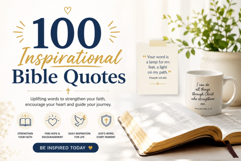 100 Inspirational Bible Quotes