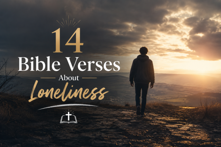 14 Bible Verses About Loneliness