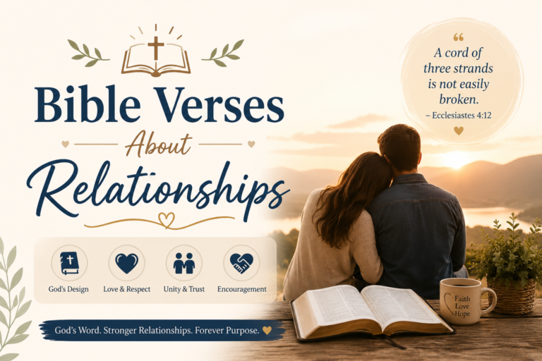 Bible Verses About Relationships