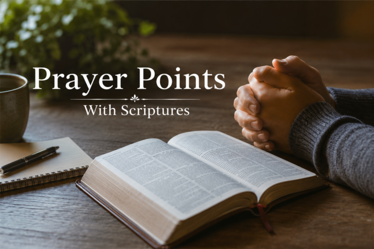 Prayer Points With Scriptures