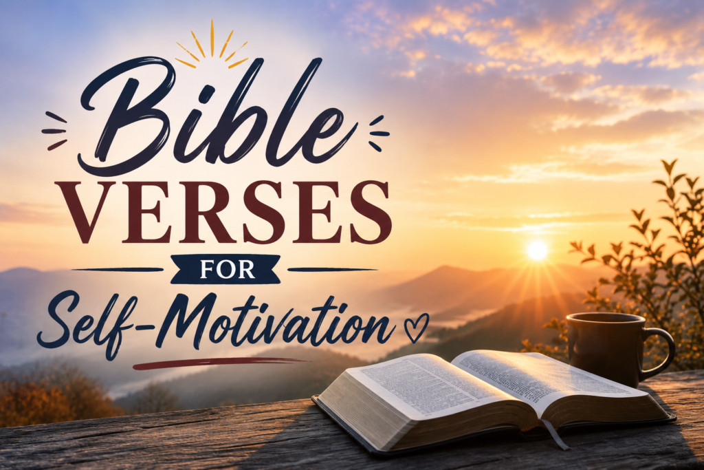 Bible Verses for Self-Motivation