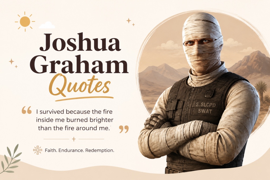 Joshua Graham Quotes