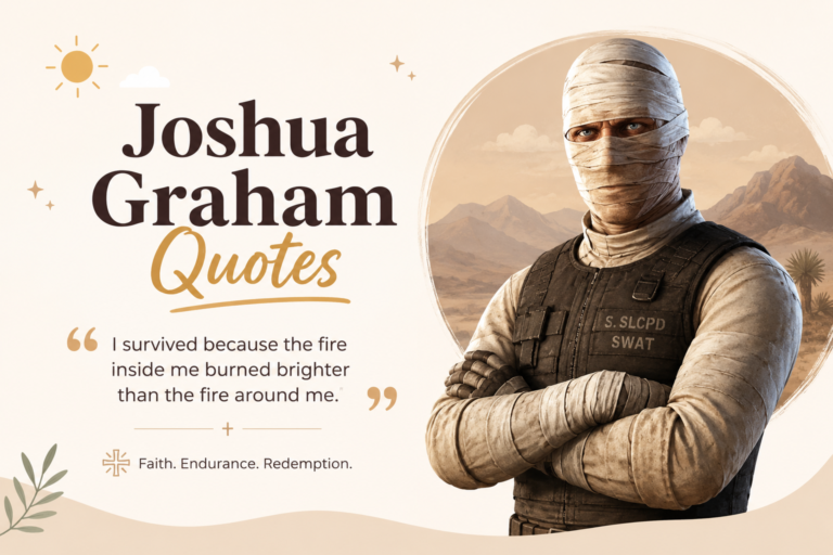 Joshua Graham Quotes