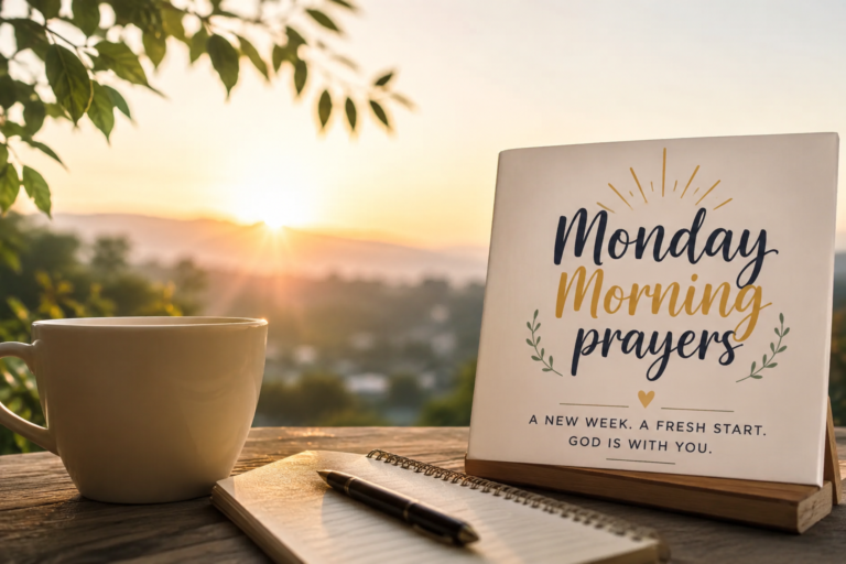 Monday Morning prayers