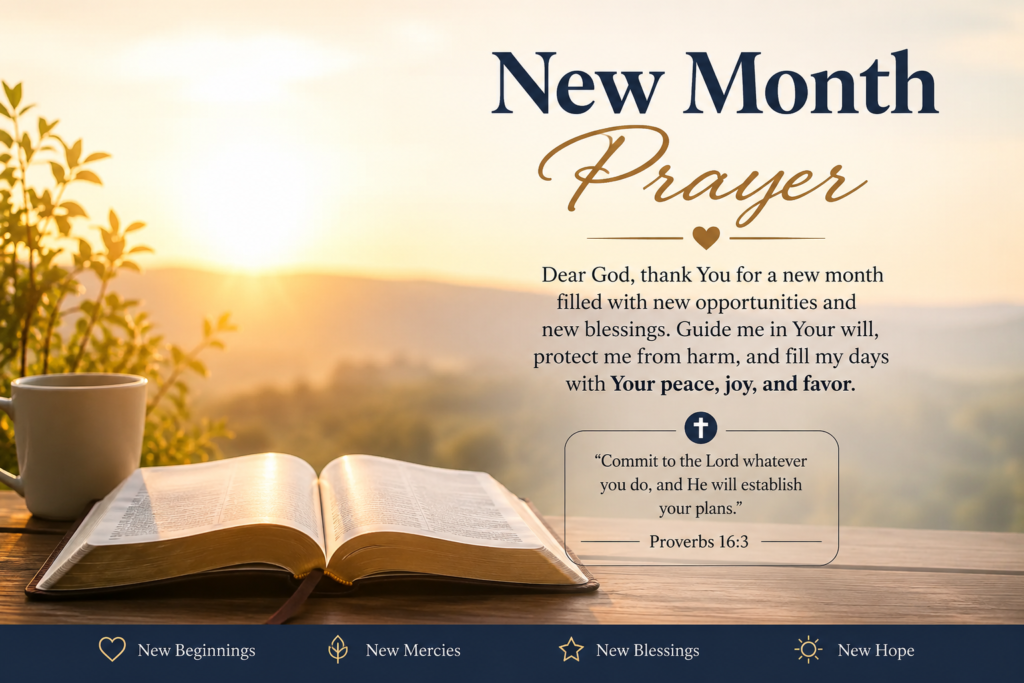 New Month Prayer