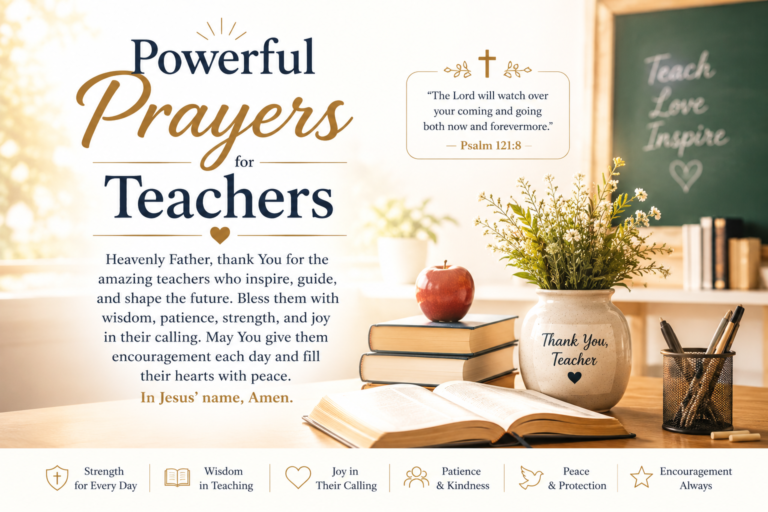 Powerful Prayers for Teachers