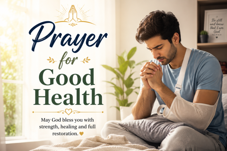 Prayer for Good Health