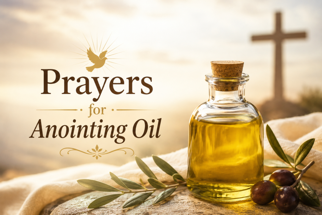 Prayers for Anointing Oil