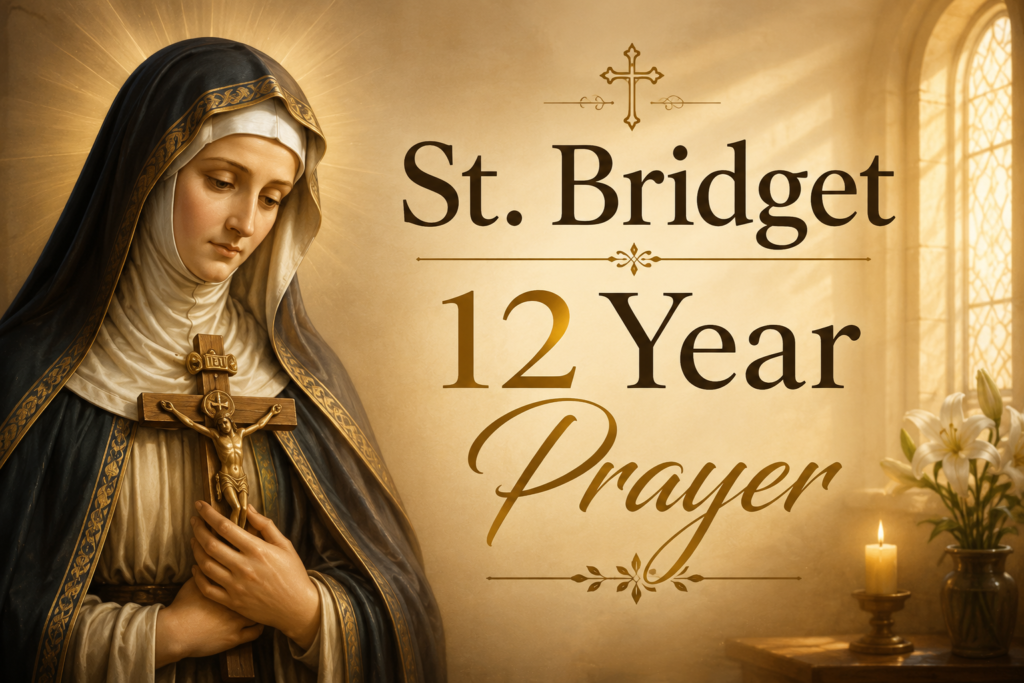 St. Bridget 12 Year Prayer