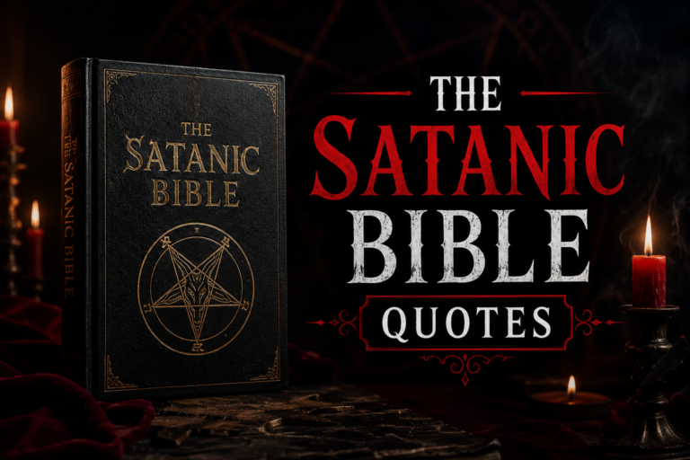 The Satanic Bible Quotes