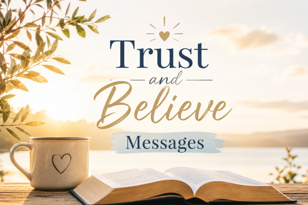 Trust and Believe Messages
