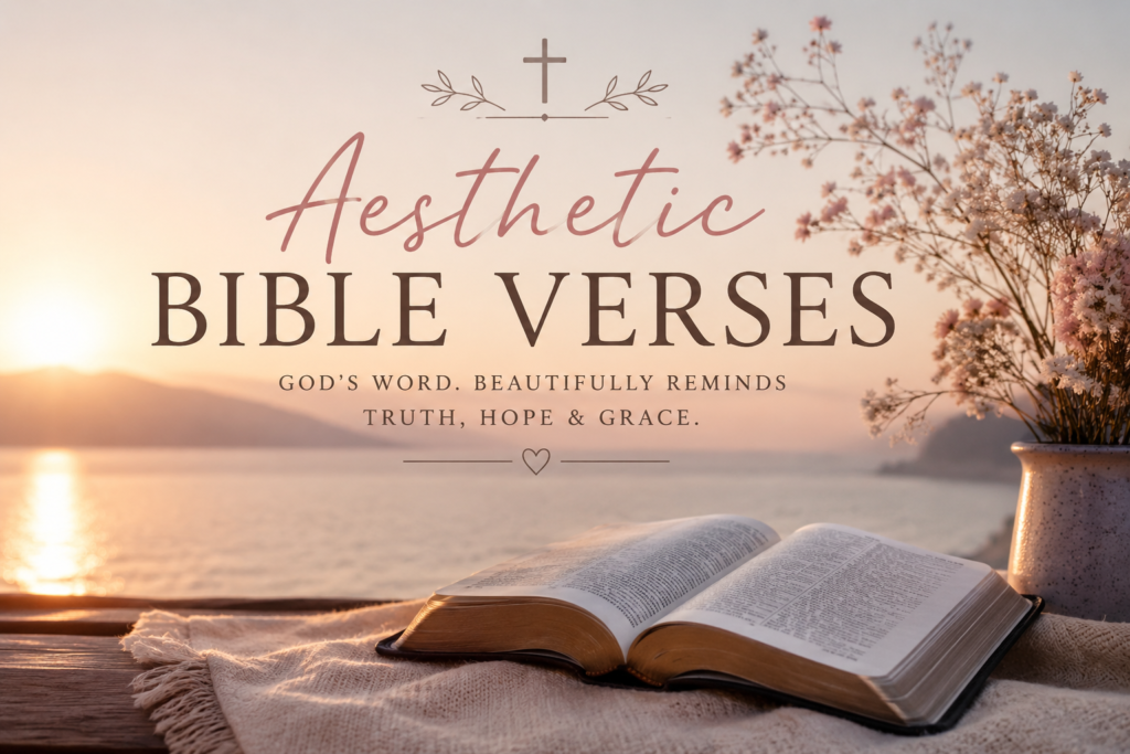 Aesthetic Bible Verses
