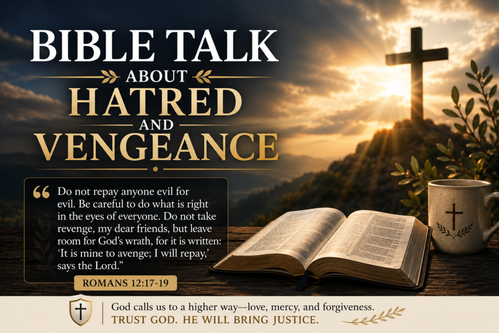 Bible Talk About Hatred and Vengeance