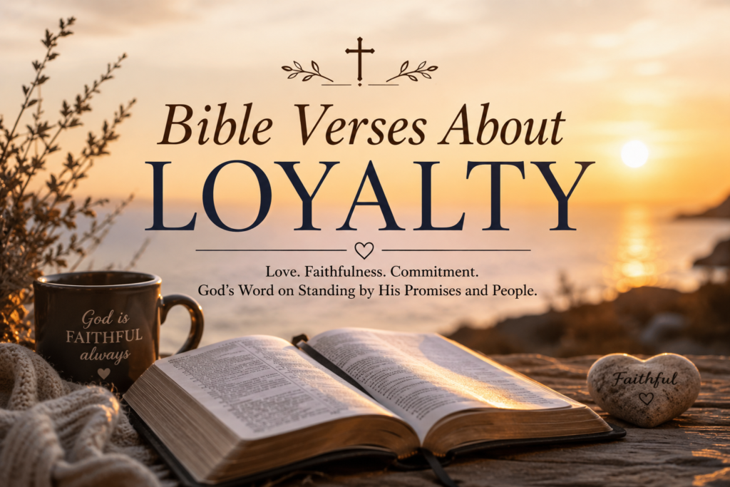 Bible Verses About Loyalty