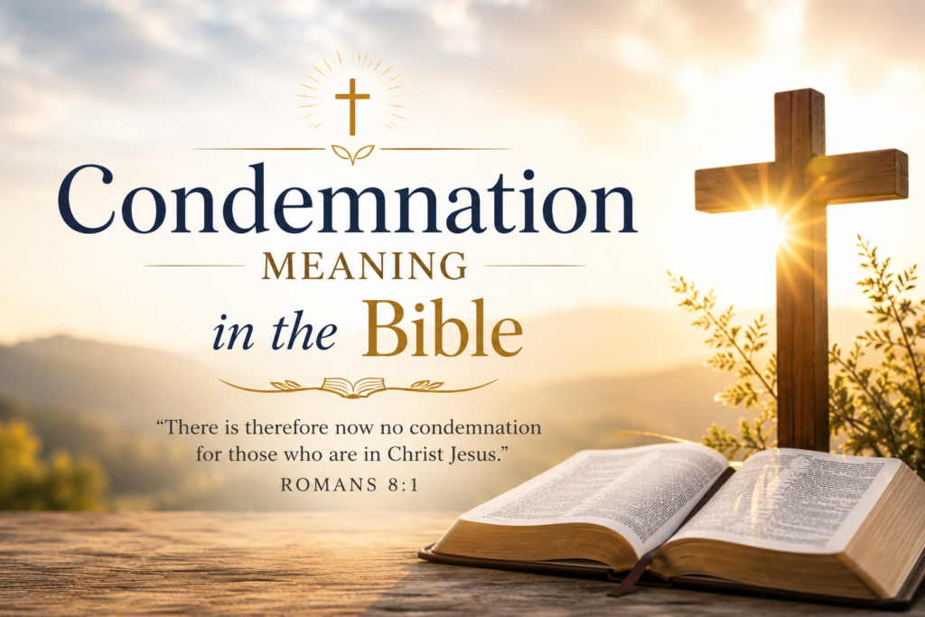 Condemnation Meaning in the Bible