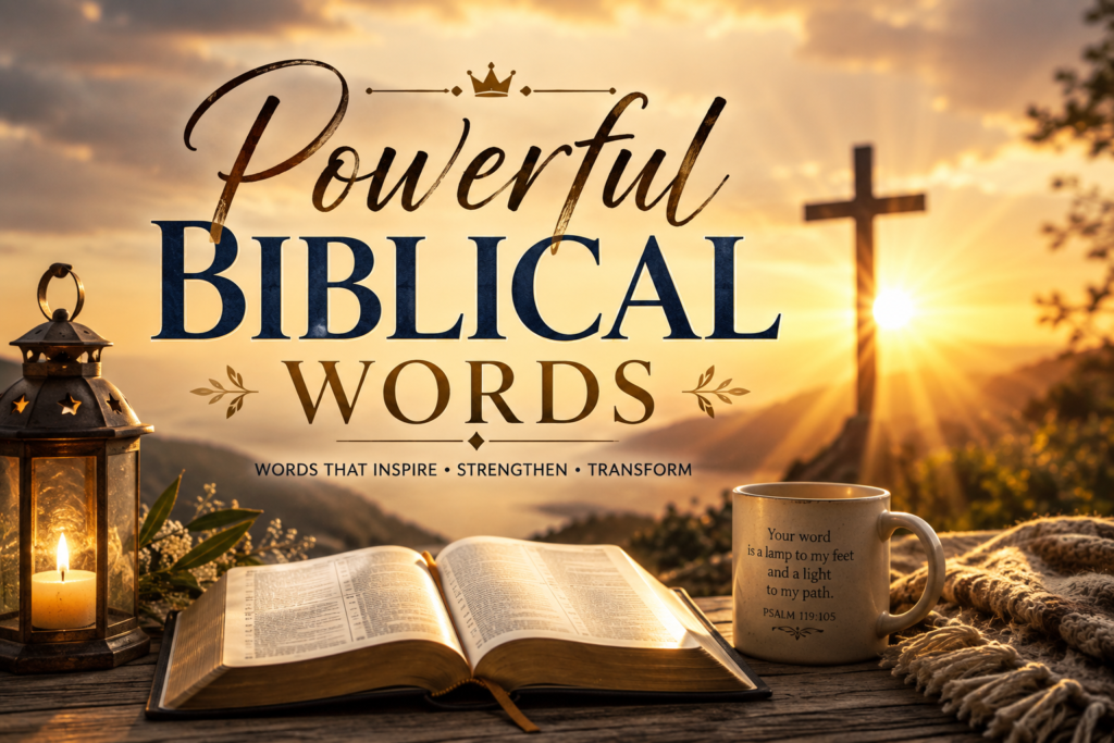 Powerful Biblical Words