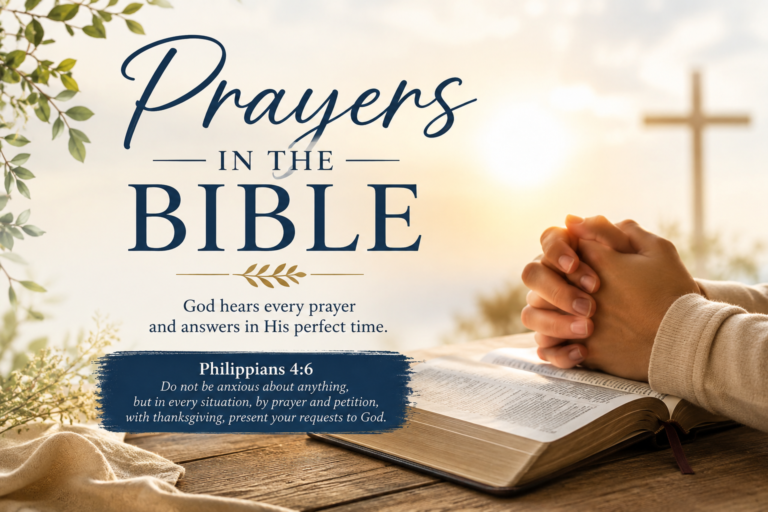 Prayers in the Bible